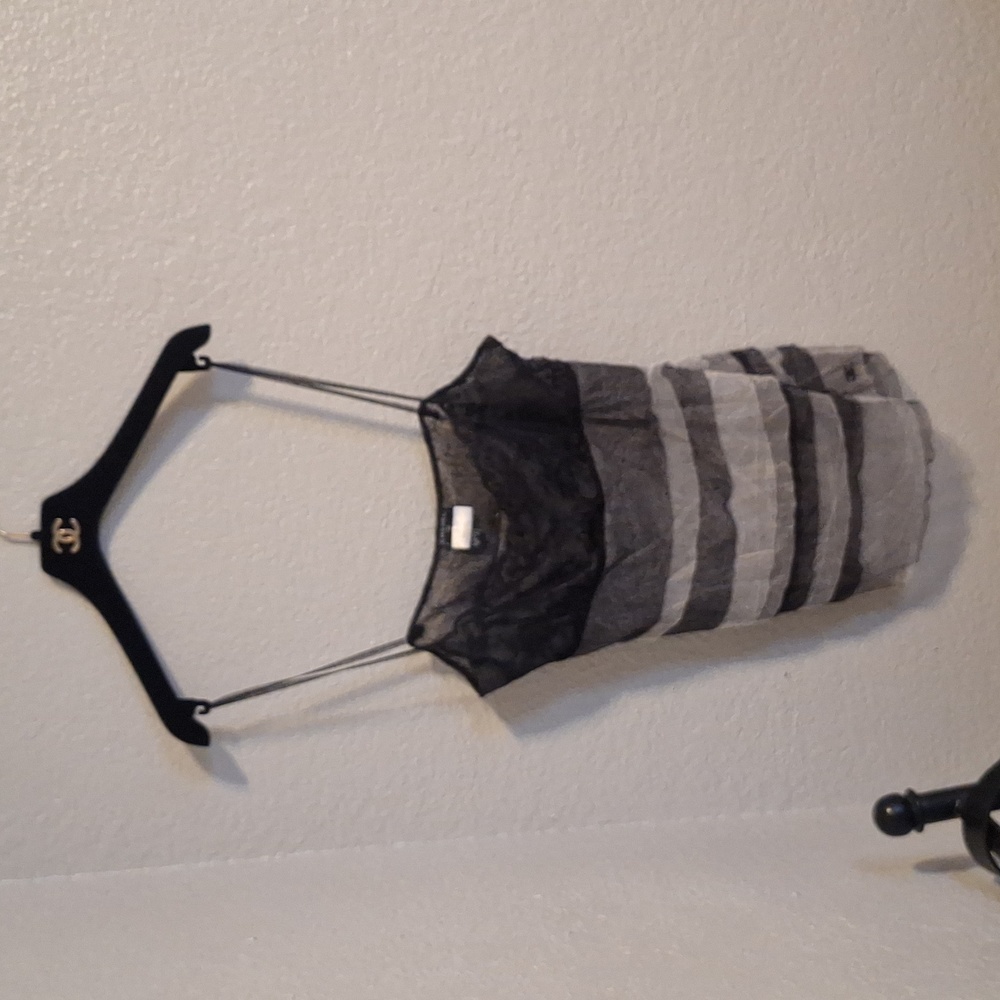 Chanel tissue you and Lace baby doll top size 40